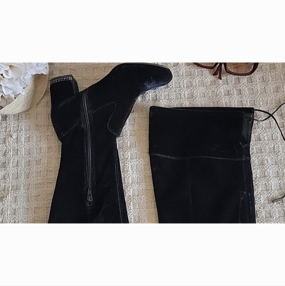 Michael Kors Black Over the Knee Boots - Picture 10 of 12